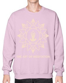 The Art of Meditation 543# - yoga- Sweatshirt - Crew