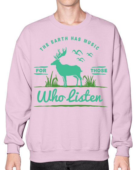 The Earth Has Music 15# - nature- Sweatshirt - Crew
