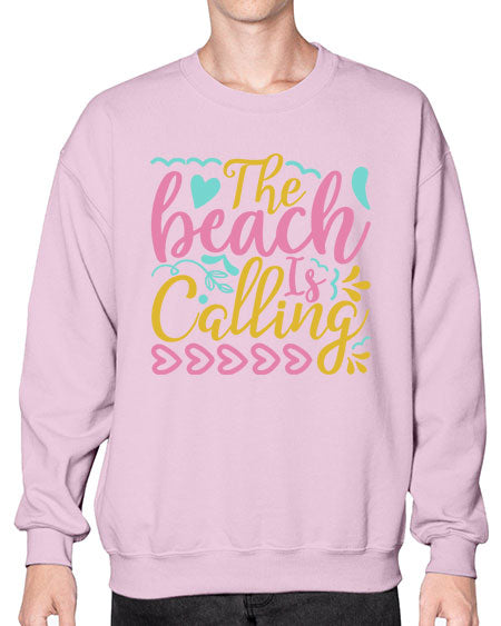 The beach is calling Style 1# - summer- Sweatshirt - Crew