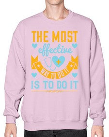 The most effective way to do it is to do it Style 1522# - nurse- Sweatshirt - Crew