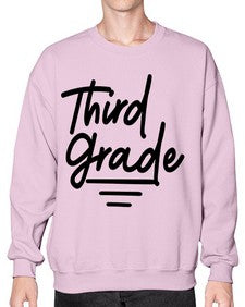 Third Grade 947# - third grade- Sweatshirt - Crew