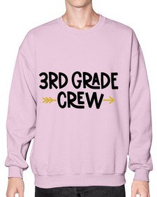 Third Grade Crew 952# - third grade- Sweatshirt - Crew