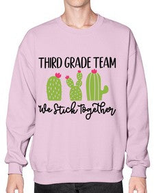 Third Grade Team 977# - third grade- Sweatshirt - Crew