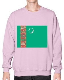 Turkmenistan 2019# - world flags- Sweatshirt - Crew