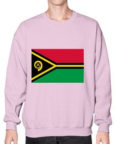Vanuatu 2052# - world flags- Sweatshirt - Crew
