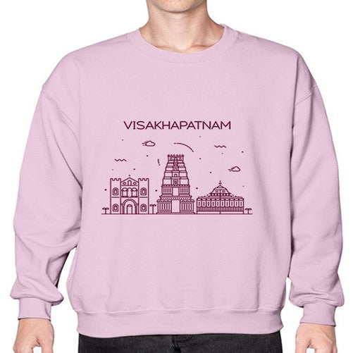 Visakhapatnam 2089# - cities- Sweatshirt - Crew