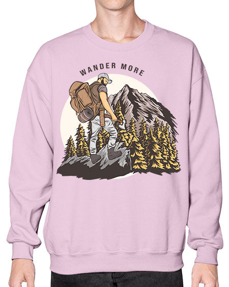 Wander More 3# - nature- Sweatshirt - Crew