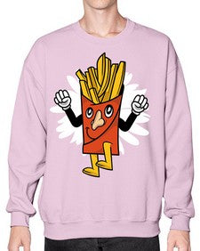 Weekend is near 265# - cartoon general- Sweatshirt - Crew