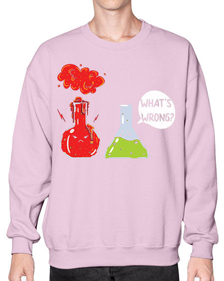 WhatsWrongScienceTshirt 11# - general science- Sweatshirt - Crew