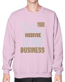 Your clean home is our Business Style 491# - cleaner- Sweatshirt - Crew