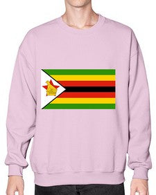 Zimbabwe 2161# - world flags- Sweatshirt - Crew