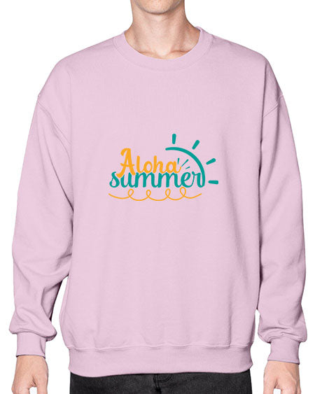 aloha summer Style 109# - summer- Sweatshirt - Crew