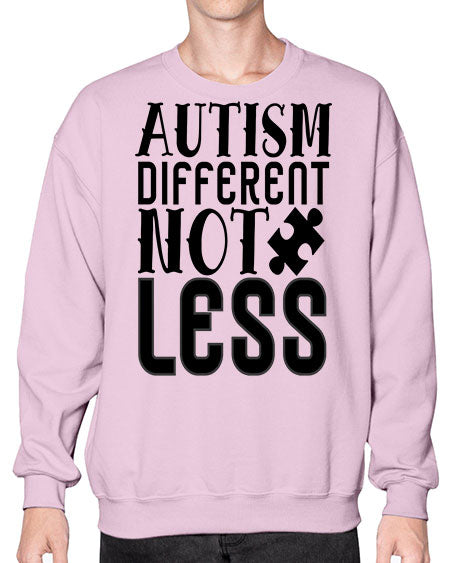 autism different not less 5214# - autism- Sweatshirt - Crew