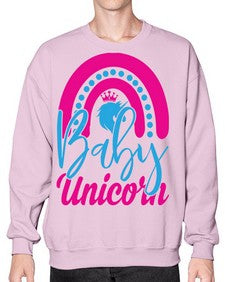 baby unicorn 13# - unicorn- Sweatshirt - Crew