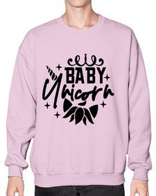baby unicorn 14# - unicorn- Sweatshirt - Crew