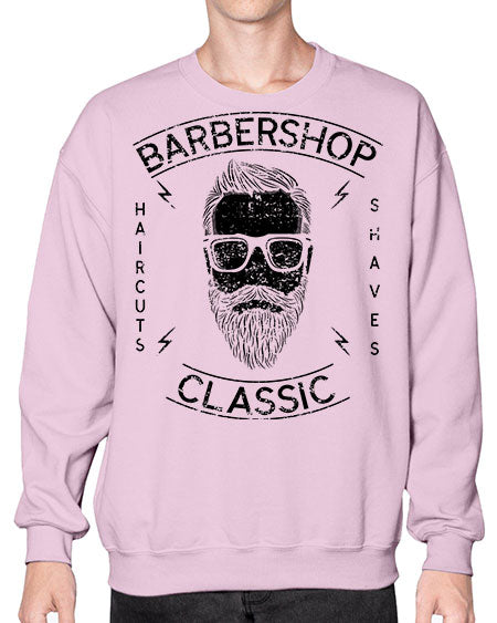 barber shop classic588# - barber- Sweatshirt - Crew