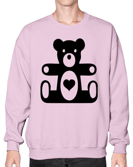 bear with heart 47# - bears - animals- Sweatshirt - Crew