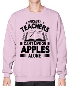 because teacher 19# - teacher- Sweatshirt - Crew