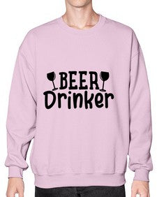 beer drinker 46# - beer- Sweatshirt - Crew