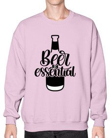 beer is essential 650# - beer- Sweatshirt - Crew