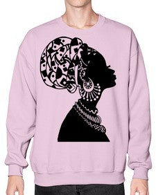 black women - queen 52# - black girls or women- Sweatshirt - Crew