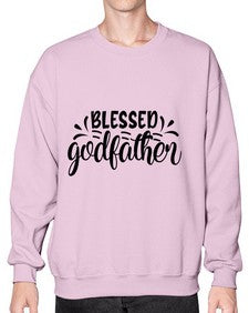 blessed godfather 101# - god parent- Sweatshirt - Crew