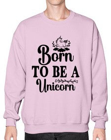 born to be a unicorn 67# - unicorn- Sweatshirt - Crew