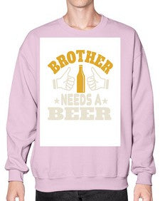 camping and beer thats why i am here 712# - beer- Sweatshirt - Crew