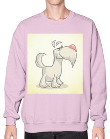 cartoon dog 2# - cartoon animals- Sweatshirt - Crew