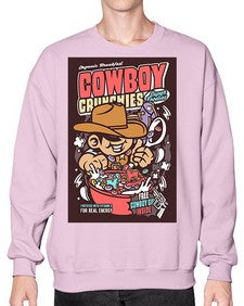 cowboy crunchies 345# - western- Sweatshirt - Crew