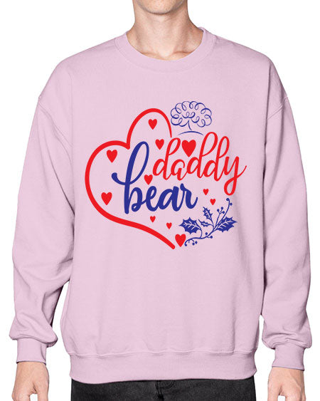 daddy bear 83# - bears - animals- Sweatshirt - Crew