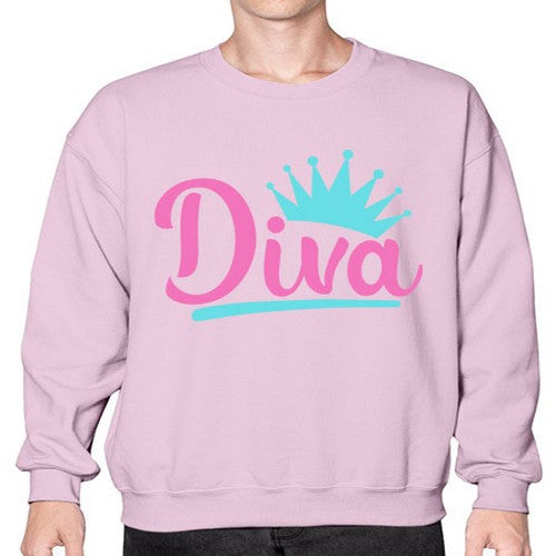 diva Style 121# - dogs- Sweatshirt - Crew