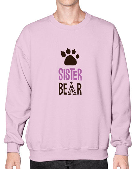 don t wake the bear 1# - bears - animals- Sweatshirt - Crew