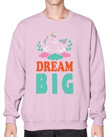 dream big 102# - unicorn- Sweatshirt - Crew