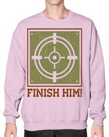 finish him 82# - video games- Sweatshirt - Crew