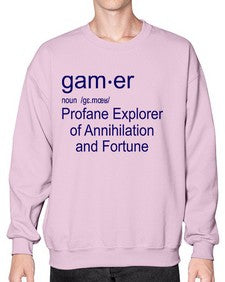 gamer definition 86# - video games- Sweatshirt - Crew
