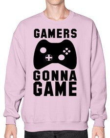gamers gonna game 93# - video games- Sweatshirt - Crew