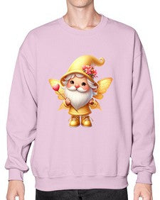 gnome with butterfly 05# - gnome- Sweatshirt - Crew