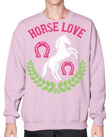 horse love Style 50# - horse- Sweatshirt - Crew