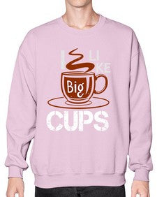 i like big cup 224# - cooking- Sweatshirt - Crew
