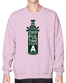 its the most wonderful 1241# - beer- Sweatshirt - Crew