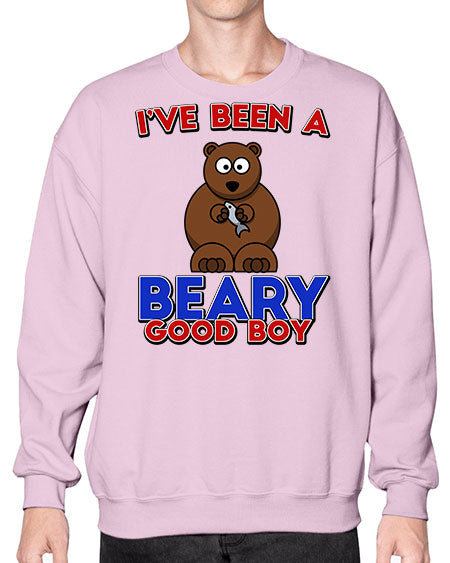 ive been a beary good boy 153# - bears - animals- Sweatshirt - Crew
