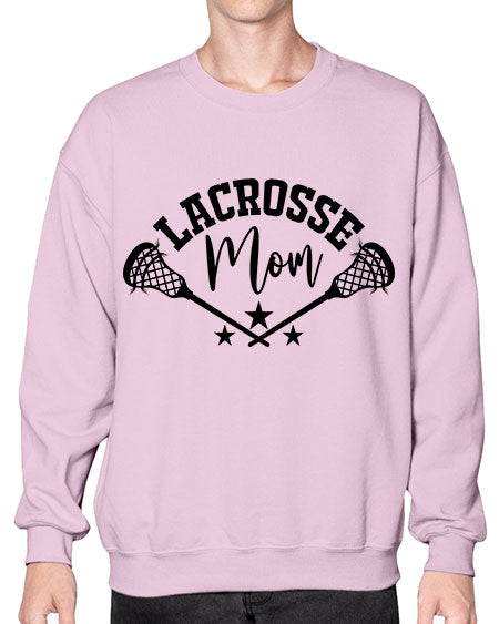 lacrosse mom 9# - lacrosse- Sweatshirt - Crew