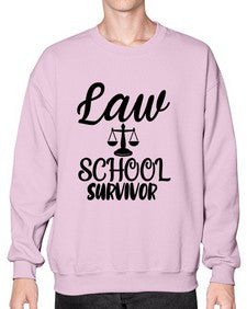 law school survivor 455# - law school- Sweatshirt - Crew
