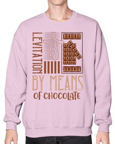 levitation by means of chocolate 307# - chocolate- Sweatshirt - Crew