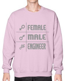 male female engineer 1084# - engineer- Sweatshirt - Crew