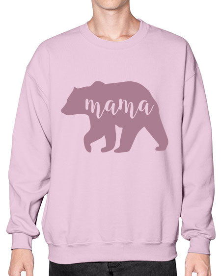 mama bear 175# - bears - animals- Sweatshirt - Crew