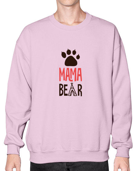 mama bear png 187# - bears - animals- Sweatshirt - Crew