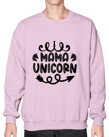 mama unicorn 300# - unicorn- Sweatshirt - Crew