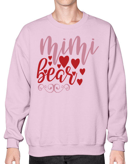 mimi bear 189# - bears - animals- Sweatshirt - Crew